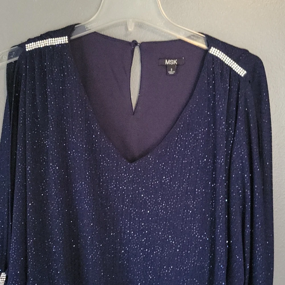 ✨️Beautiful Blue Sparkling Dress! - Picture 2 of 13